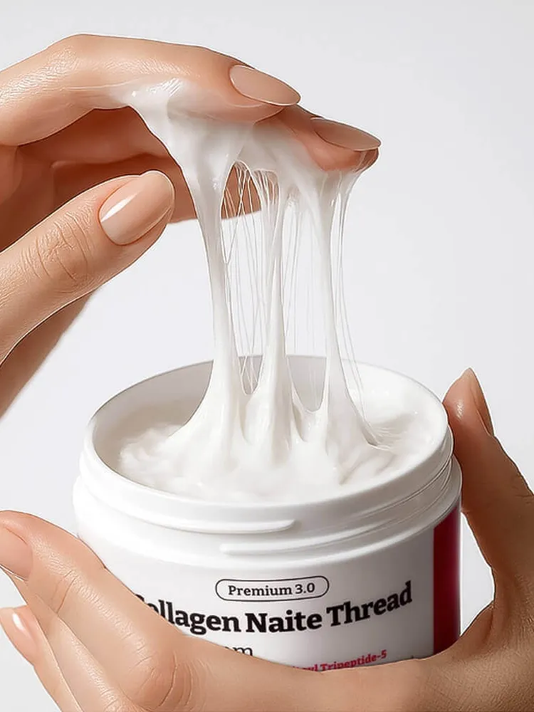Крем для шеи с коллагеном и пептидами MEDIPEEL Premium 3.0 Collagen Naite Thread Neck Cream