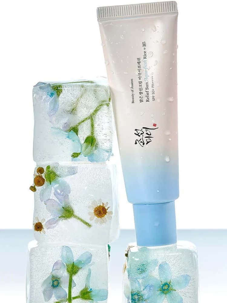 СОЛНЦЕЗАЩИТНЫЙ КРЕМ RELIEF SUN AQUA FRESH RICE+ B5 SPF50/PA+++ 50ML (BEAUTY OF JOSEON)