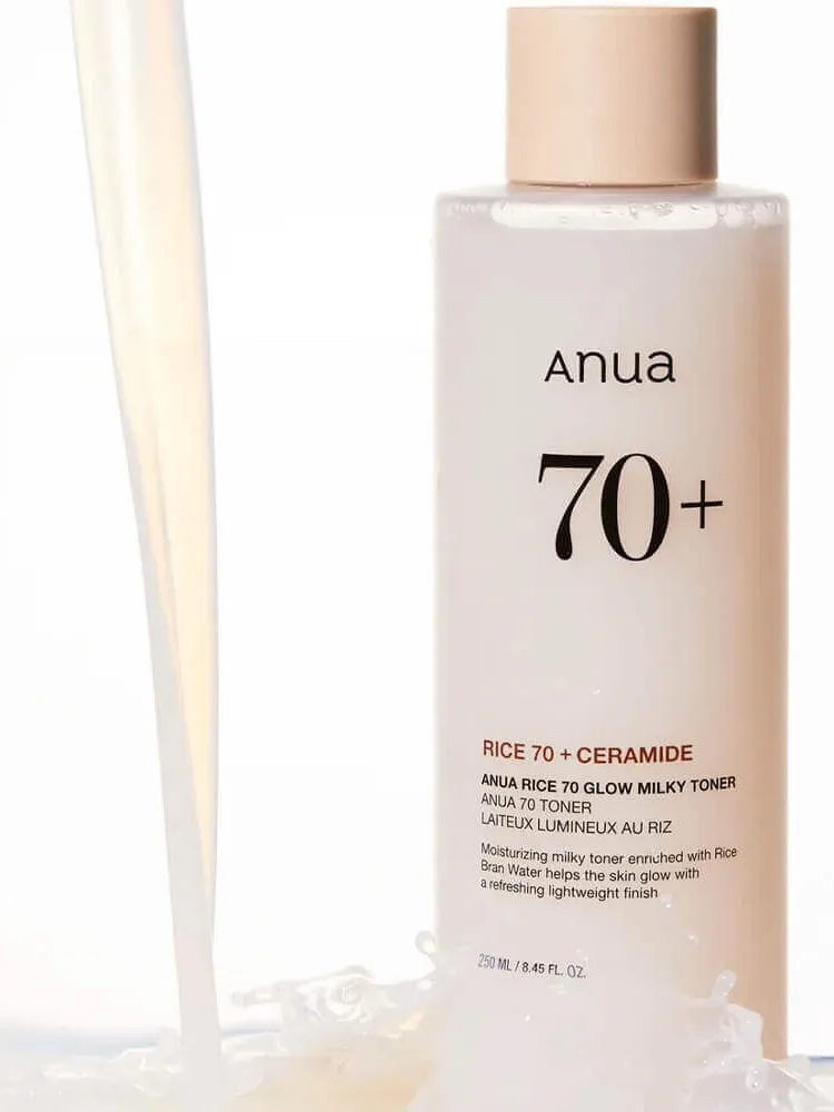 ТОНЕР ДЛЯ ЛИЦА RICE 70 GLOW MILKY TONER 250ML (ANUA)