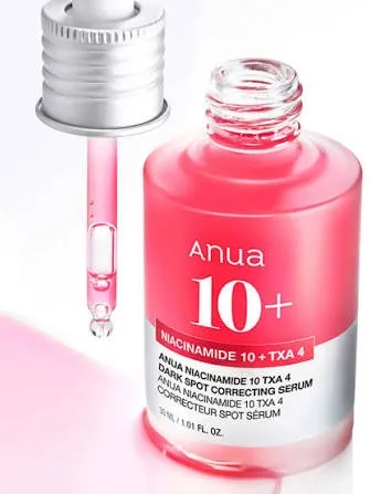 Осветляющая сыворотка с 10% ниацинамидом и транексамовой кислотой Anua Niacinamide 10 TXA 4 Serum