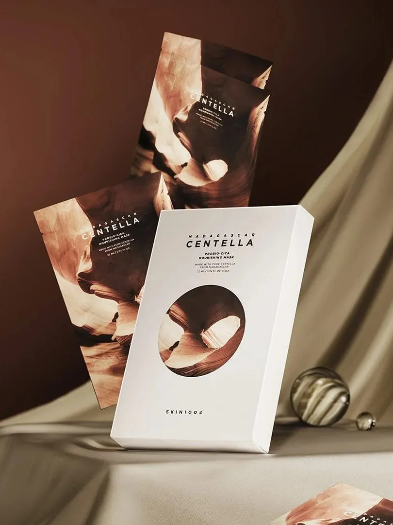 Набор тканевых масок с пробиотиками SKIN1004 Madagascar Centella Probio-Cica Nourishing Mask